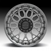 KMC Technic KM722 Anthracite Custom Wheels Rims 3